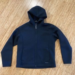 Patagonia heavy fleece black hoodie - Women’s L